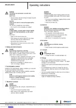 Preview for 2 page of ebm-papst W3G350-CA58-01 Operating Instructions Manual