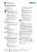 Preview for 6 page of ebm-papst W3G500GN3307-LA1 Operating Instructions Manual