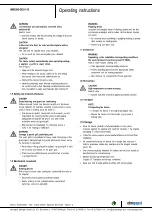 Preview for 2 page of ebm-papst W6D800-DD01-35 Operating Instructions Manual