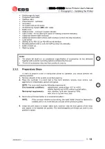 Preview for 15 page of EBS Ink-Jet Systems 1500 Series User Manual