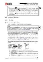 Preview for 29 page of EBS Ink-Jet Systems 1500 Series User Manual