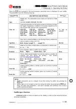 Preview for 33 page of EBS Ink-Jet Systems 1500 Series User Manual