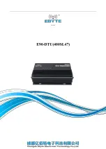 Ebyte E90-DTU(400SL47) Manual предпросмотр