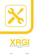 EC POWER XRGI 6 Maintenance Instruction preview