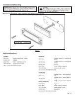 Предварительный просмотр 2 страницы Ecco ED3801 Installation And Operation Instruction