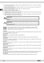 Preview for 28 page of ECG 732 Instruction Manual