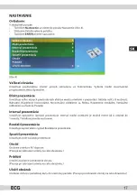 Предварительный просмотр 17 страницы ECG DPF 7010 B Operating Manual