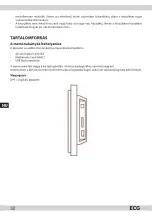 Предварительный просмотр 32 страницы ECG DPF 7010 B Operating Manual