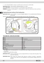 Preview for 62 page of ECG ETF 2170 DA++ Instruction Manual