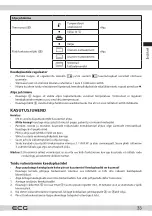 Предварительный просмотр 33 страницы ECG ETH 3501B Instruction Manual