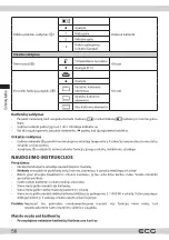 Предварительный просмотр 56 страницы ECG ETH 3501B Instruction Manual