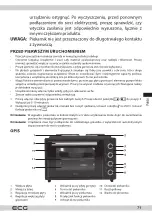 Предварительный просмотр 71 страницы ECG ETH 3501B Instruction Manual