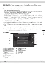 Предварительный просмотр 79 страницы ECG ETH 3501B Instruction Manual