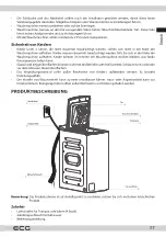 Preview for 27 page of ECG EWT 70120 Instruction Manual