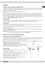 Preview for 9 page of ECG FS 410 Instruction Manual