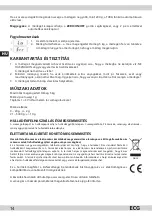 Preview for 14 page of ECG KV 117 SLIM Instruction Manual