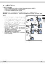 Предварительный просмотр 33 страницы ECG MG 1310 Simply Instruction Manual