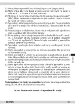 Предварительный просмотр 69 страницы ECG MG 1310 Simply Instruction Manual