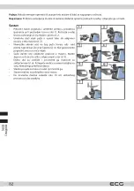 Предварительный просмотр 82 страницы ECG MG 1310 Simply Instruction Manual