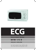 Предварительный просмотр 1 страницы ECG MTM 175 B User Manual