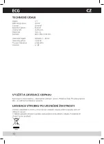 Предварительный просмотр 10 страницы ECG MTM 175 B User Manual