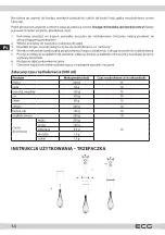 Предварительный просмотр 14 страницы ECG RM 420 Set Instruction Manual