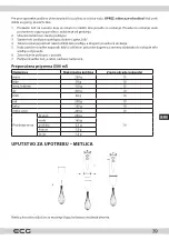 Предварительный просмотр 39 страницы ECG RM 420 Set Instruction Manual