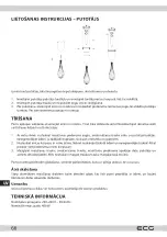 Preview for 66 page of ECG RM 420 Set Instruction Manual