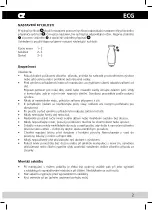 Preview for 3 page of ECG RM 928C User Manual