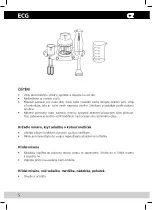 Preview for 6 page of ECG RM 928C User Manual