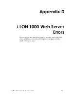 Preview for 125 page of Echelon i.LON 1000 User Manual