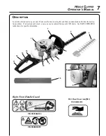 Preview for 7 page of Echo HC-150 - 11-09 1 Operator'S Manual