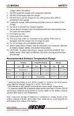 Предварительный просмотр 7 страницы Echo LC-56V5A2 Operator'S Manual