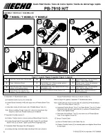 Предварительный просмотр 6 страницы Echo PB-7910 H/T Quick Start Manual