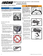 Preview for 22 page of Echo Pro Attachment PAS-225 Quick Start Manual