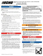 Preview for 25 page of Echo Pro Attachment PAS-225 Quick Start Manual