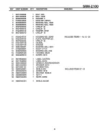 Preview for 9 page of Echo SRM-2100 - PARTS CATALOG SERIAL NUMBER 001001 THRU... Parts Catalog