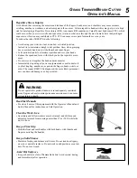 Предварительный просмотр 5 страницы Echo SRM-225i Operator'S Manual