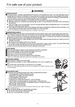 Предварительный просмотр 6 страницы Echo SRM-237TES Operator'S Manual