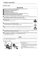 Предварительный просмотр 16 страницы Echo SRM-237TES Operator'S Manual