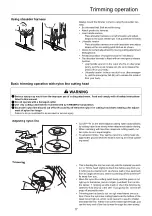 Preview for 19 page of Echo SRM-237TES Operator'S Manual