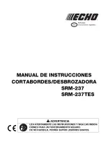 Preview for 131 page of Echo SRM-237TES Operator'S Manual