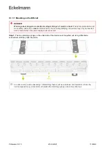 Предварительный просмотр 119 страницы ECKELMANN Case Controller UA 4 E Series Operating	 Instruction