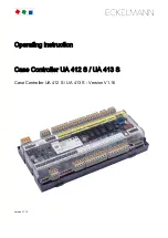 Preview for 1 page of ECKELMANN UA 412 S Operating	 Instruction