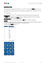 Preview for 81 page of ECKELMANN UA 412 S Operating	 Instruction