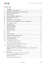 Preview for 3 page of ECKELMANN VS 3015 C Operating	 Instruction