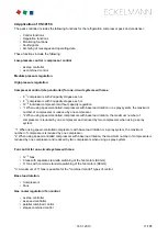 Preview for 17 page of ECKELMANN VS 3015 C Operating	 Instruction