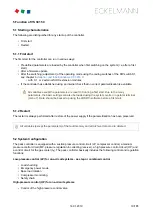 Preview for 19 page of ECKELMANN VS 3015 C Operating	 Instruction