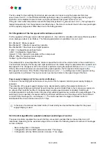 Preview for 39 page of ECKELMANN VS 3015 C Operating	 Instruction