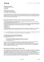 Preview for 65 page of ECKELMANN VS 3015 C Operating	 Instruction